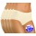 Sloggi Basic+ Midi (3+1 GRATIS) - u betaalt 3 slips en krijgt er 4 - ivoor - uw voordeel : 14.90 €