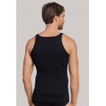 Schiesser onderhemd Original Classics marineblauw Feinripp