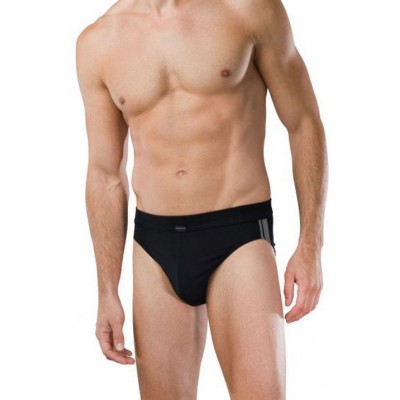 Schiesser Herenslip - Cotton Essentials - 3 pack -  zwart 