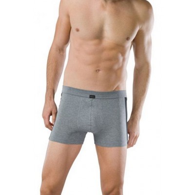 Schiesser  Short Cotton Essentials - 2-pack - grijs 