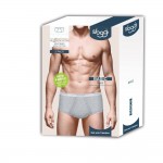 Sloggi Men Basic Heren Maxi 2-Pack Grijs