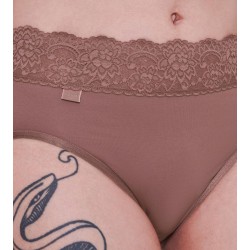 Sloggi Romance Midi Slip Dames - Cacao