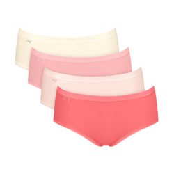 Sloggi Basic+ Midi dames colours - 3-1 gratis - M006