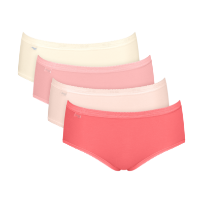 Sloggi Basic+ Midi dames colours - 3-1 gratis - M006