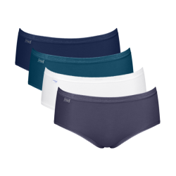 Sloggi Basic+ Midi 3+1 GRATIS - uw voordeel : 14.99 €- PW01