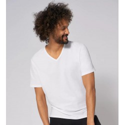 Sloggi men GO T-Shirt V-hals wit