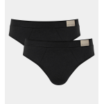 Sloggi heren Go Natural slip - 2-pack  zwart