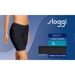Sloggi Basic+ Long "2-pack"  zwart 