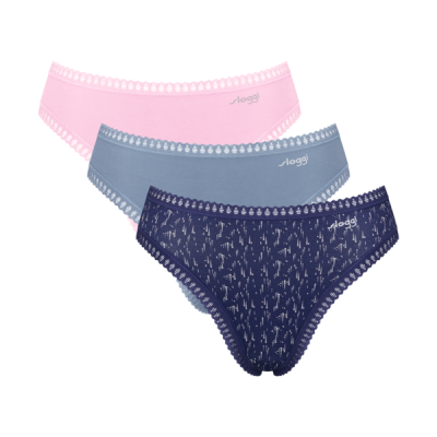 SloggiGo Crush Dames High Leg 3-Pack V004