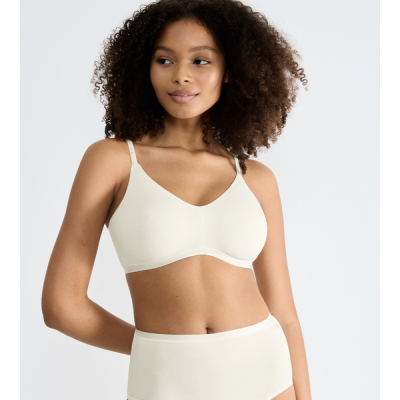 Sloggi GO Daily Cotton Dames Soft Bh Silk White