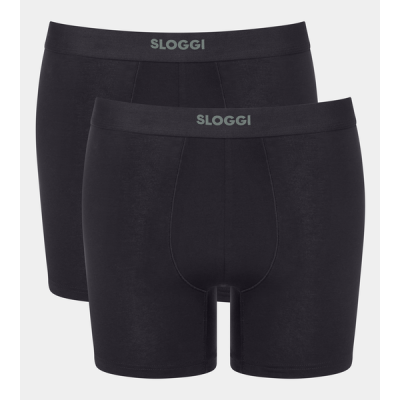 Sloggi heren Ever Ease Short "2-pack" zwart 