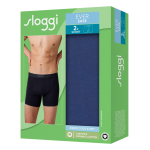 Sloggi heren Ever Ease Short "2-pack" Deep Cobalt