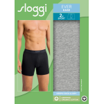 	Sloggi heren Ever Ease Short "2-pack" grijs