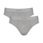 Sloggi heren Ever Ease slip "2-Pack" grijs
