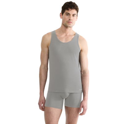 Sloggi men Heren Tank Top Melange Grey