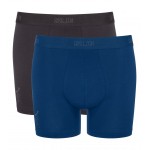 Sloggi Men SLG Base Short C2P Zwart/Blauw Combi