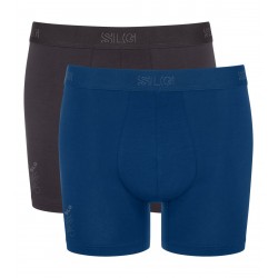 Sloggi Men SLG Base Short C2P Zwart/Blauw Combi