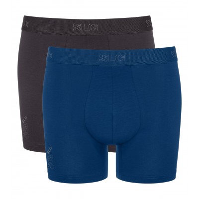 Sloggi Men SLG Base Short C2P Zwart/Blauw Combi