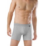 Schiesser short Authentic - 2-pack  - Grijs 