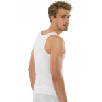Schiesser onderhemd Authentic - 2-pack - Zwart 