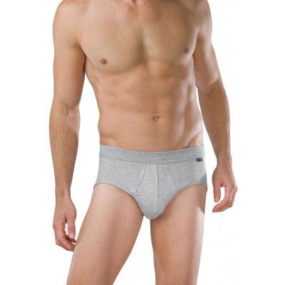 Schiesser sport-slip Authentic - 2-pack - Grijs  