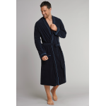 Schiesser Heren Badjas Donkerblauw