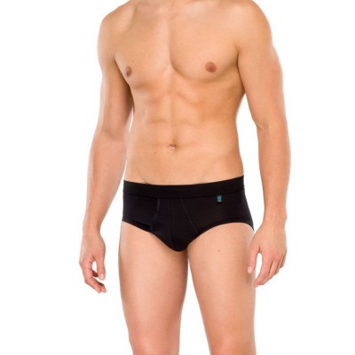 Schiesser sportslip long life cotton - 145135 - zwart
