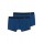 Schiesser heup short 95/5 - 2-pack (set van 2 shorts) -1 effen/1 ruit - 154305