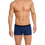 Schiesser heup short 95/5 - 2-pack (set van 2 shorts) -1 effen/1 ruit - 154305