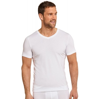 Schiesser T-Shirt korte mouwen - long life soft Wit