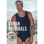 Schiesser onderhemd Urban Originals - 159921  donkerblauw
