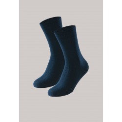 Schiesser herensokken 2-pack stay fresh - Bluebird - donkerblauw