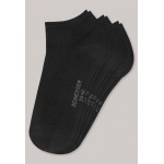 Schiesser heren sneakersokken 3-pack stay fresh  Bluebird - zwart