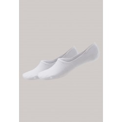 Schiesser sneakersokken 2-pack  Long Life Cool wit