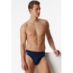 Schiesser slip 3 pack 95/5 H donkerblauw
