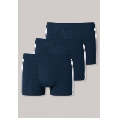 Schiesser short 3 pack 95/5 H donkerblauw 