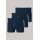 Schiesser short 3 pack 95/5 H donkerblauw 
