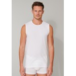 Schiesser Tanktops 2-pack biologisch katoen ronde hals wit - 95/5