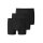 Schiesser short Heren 95/5- 3-pack - zwart