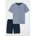 Schiesser H pyjama korte broek - Fashion Nightwear-820 Schiesser H pyjama korte broek - Fashion Nightwear-820