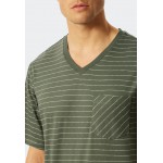 Schiesser Heren Pyjama  korte broek  