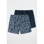 Schiesser wijde boxershorts H 2-pack 180845-909