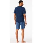 Schiesser H pyjama  korte broek  "Casual Nightwear"