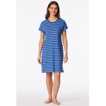 Schiesser slaapshirt korte mouw  royal - Casual Essentials