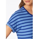 Schiesser slaapshirt korte mouw  royal - Casual Essentials