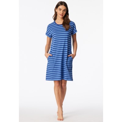 Schiesser slaapshirt korte mouw  royal - Casual Essentials