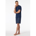 Schiesser H pyjama  korte broek  "Casual Nightwear"