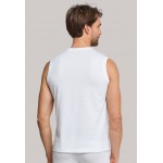 Schiesser mouwloos shirt- set van 2 Shirts wit 