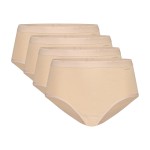 Ten Cate midislip 4-pack 3+1 gratis huidskleur