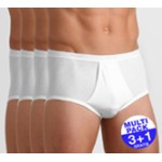 Sloggi Men Basic Maxi - Wit - ( 3+1 Gratis )